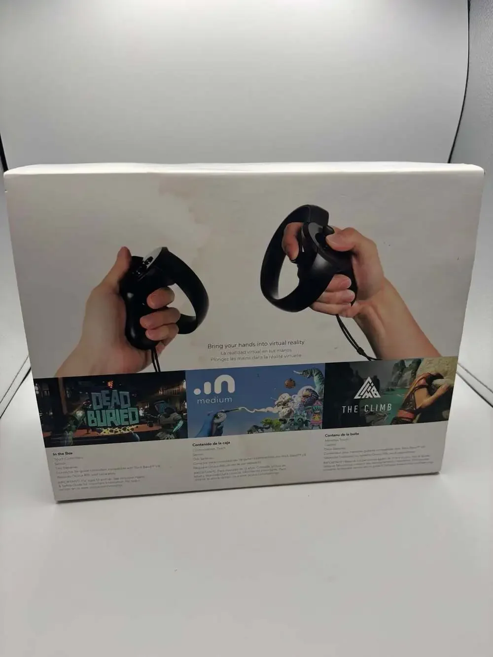 Oculus Rift CV1 Touch Controllers and Tracking Sensor Set
